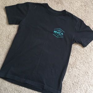 RVCA youth tee black small